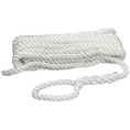Трос швартовый 10мм*10м белый 3-прядный Santong Rope (STMLW01)